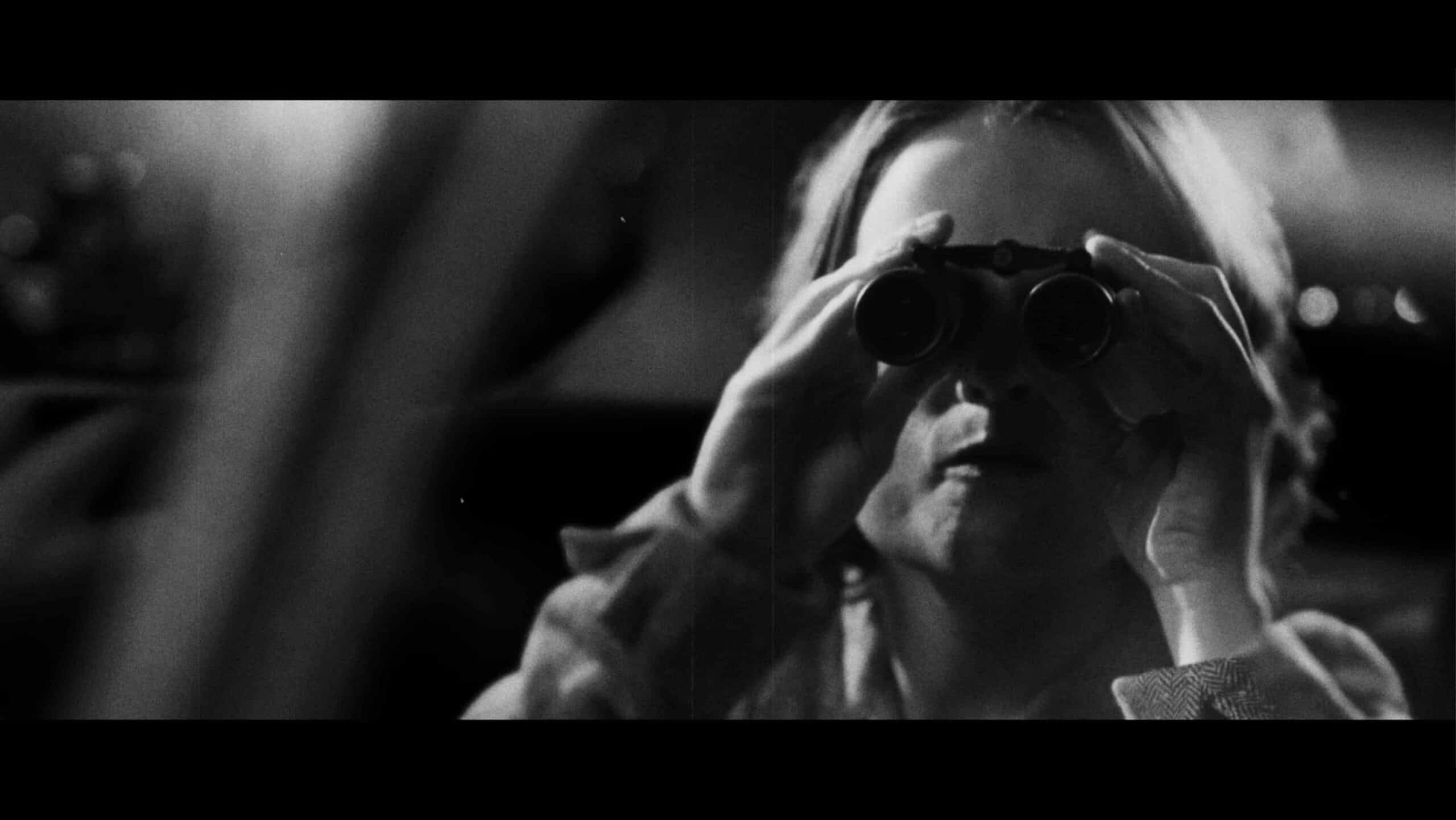 Jessica Denney, as Mahoney, Binoculars