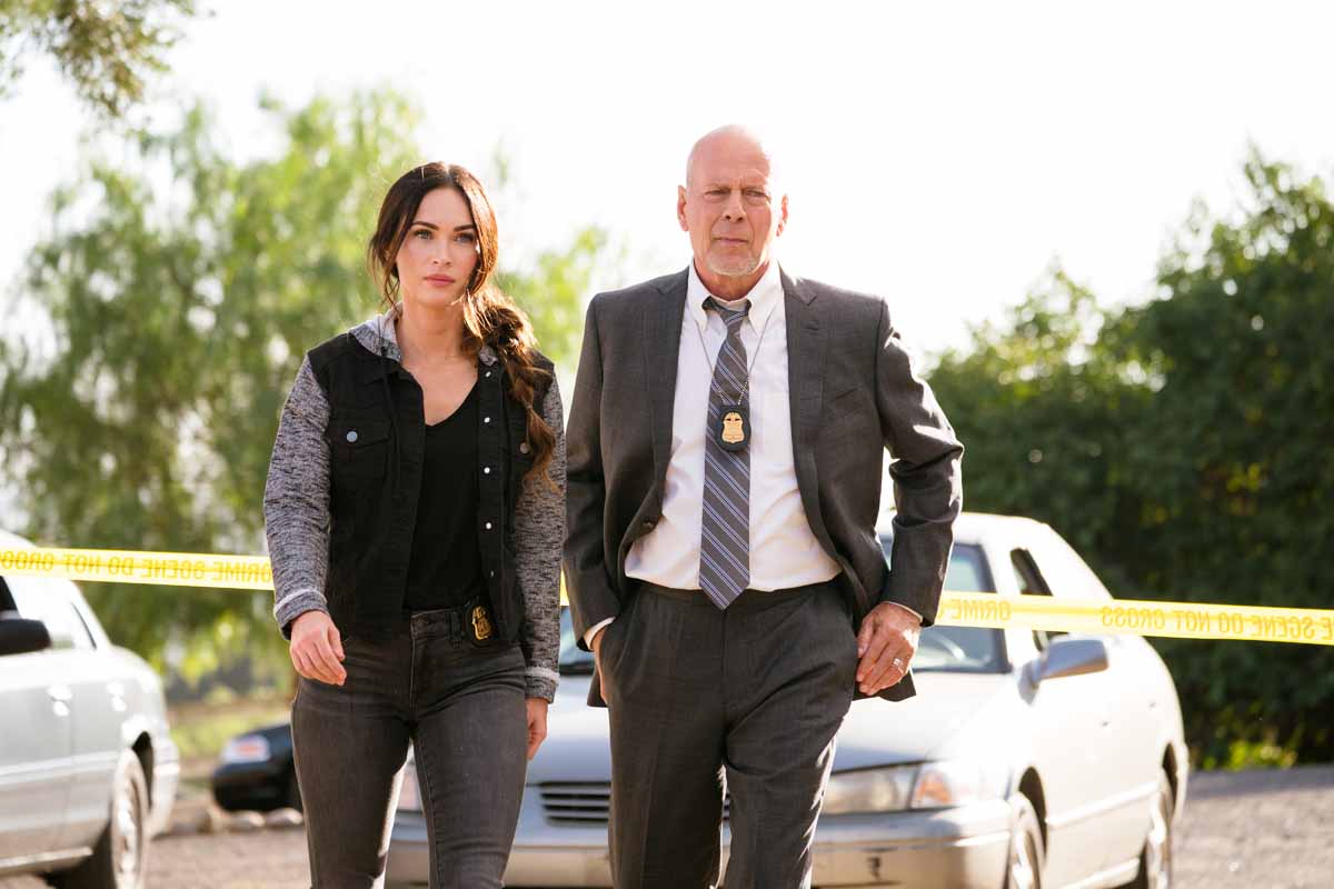 Megan Fox and Bruce Willis, Midnight in The Switchgrass 2021